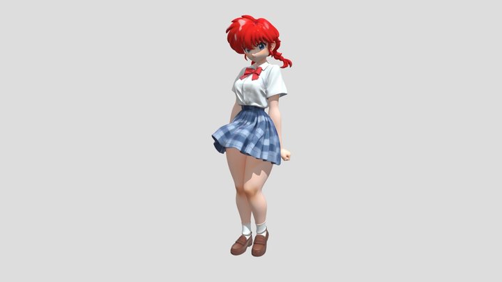 Ranma 3D models - Sketchfab