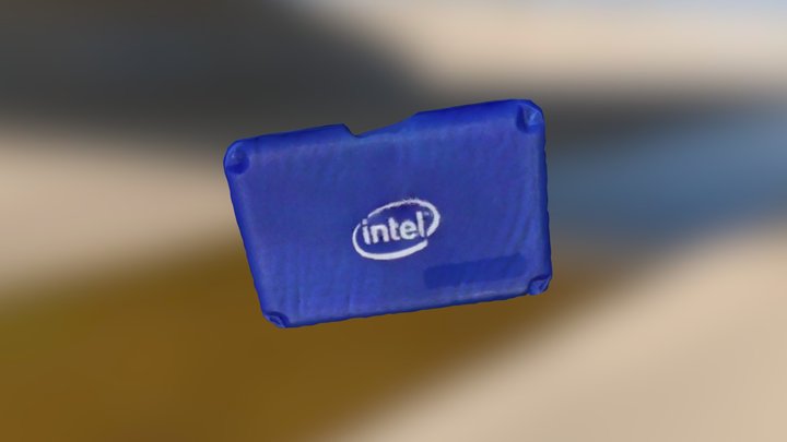 Intel Box 3D Model