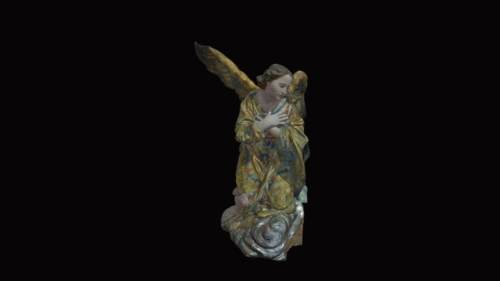 Ángel Adorador del Tabernáculo de Santa Clara 3D Model