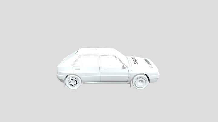 Lancia Delta 3D Model