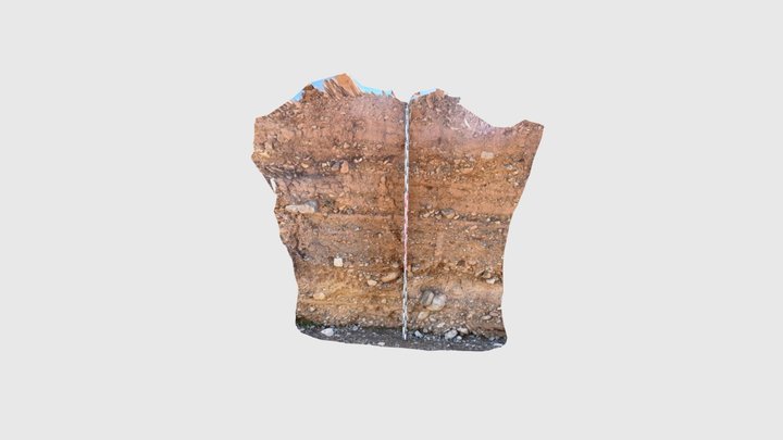 Wadi deposit Morocco, high res. detail mode – Free 3D Model STL