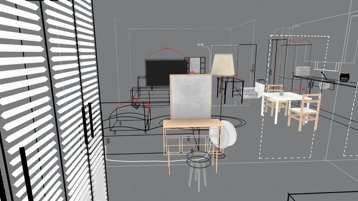Come over to my place 🏠 3D Model