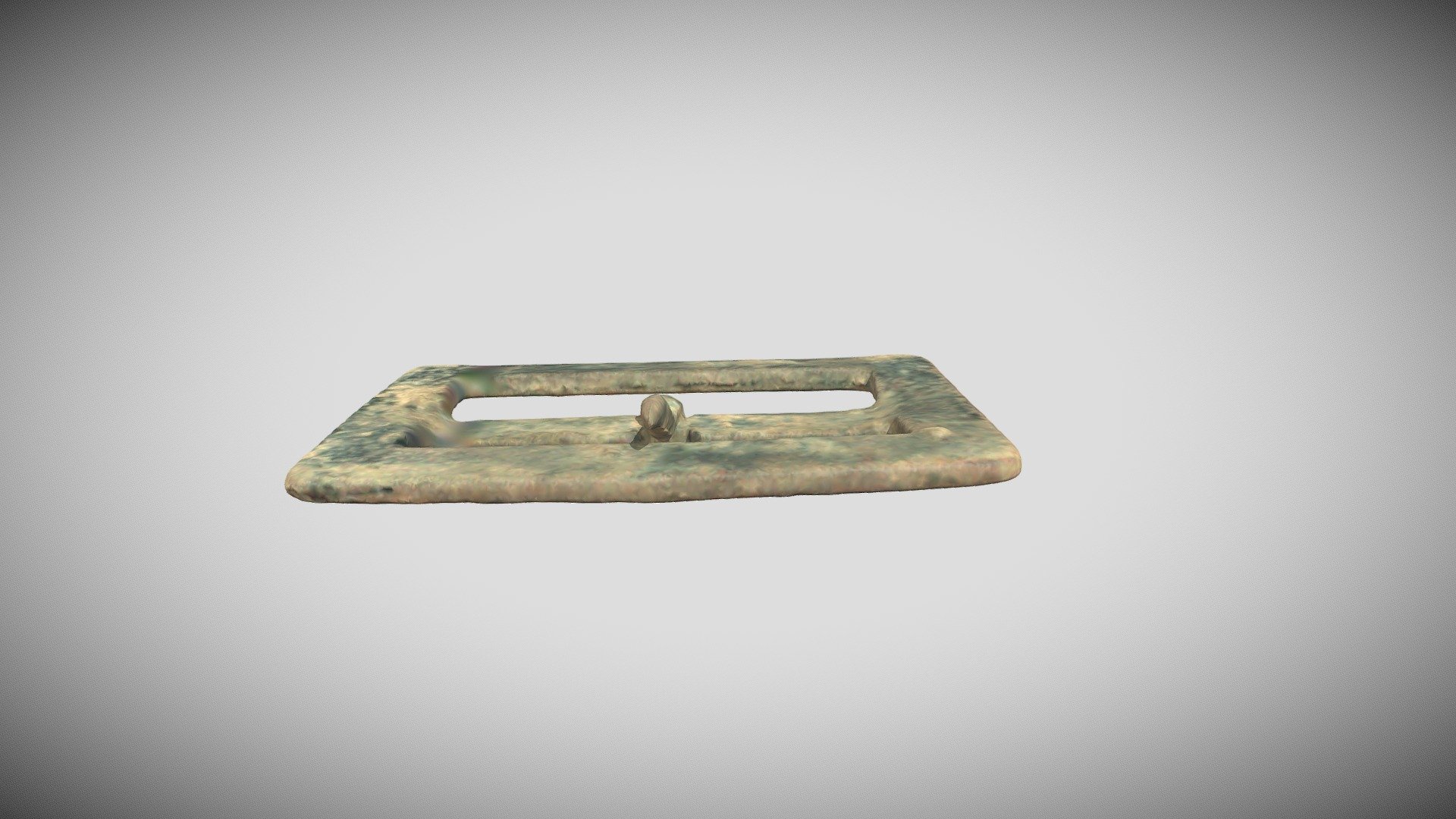 Copper Alloy 1940s/ 50s Belt Buckle