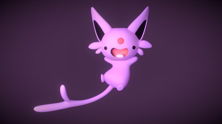 Espeon 3D Model