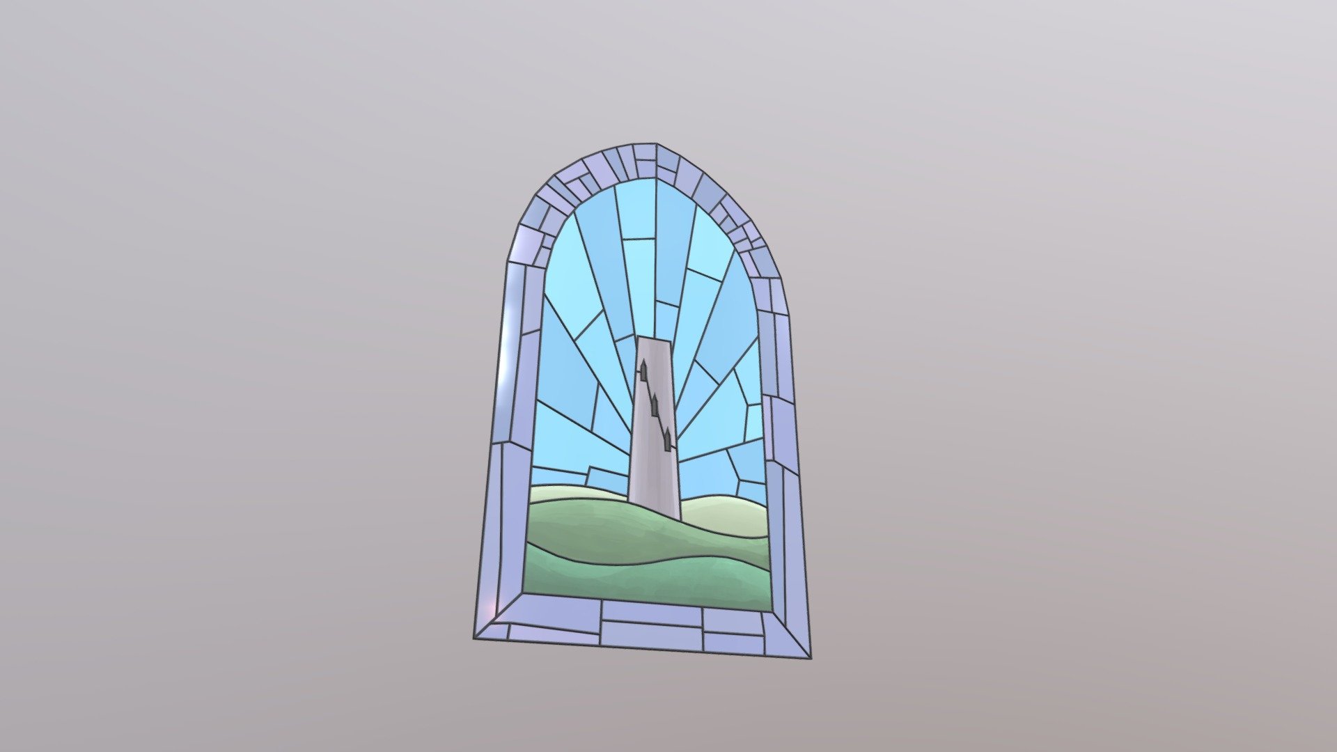 tower stained glass