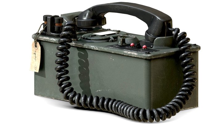 Military Telephone [TA-43/PT] 3D Model