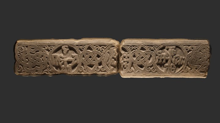 Byzantine Lintel 3D Model