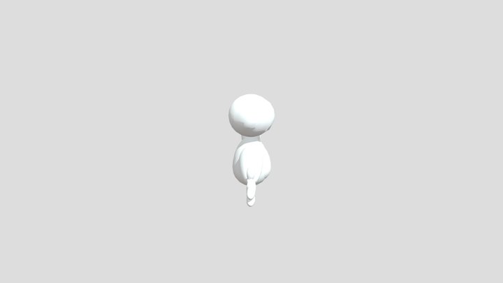 Monke Bussiness Cartoony Rig 3D Model