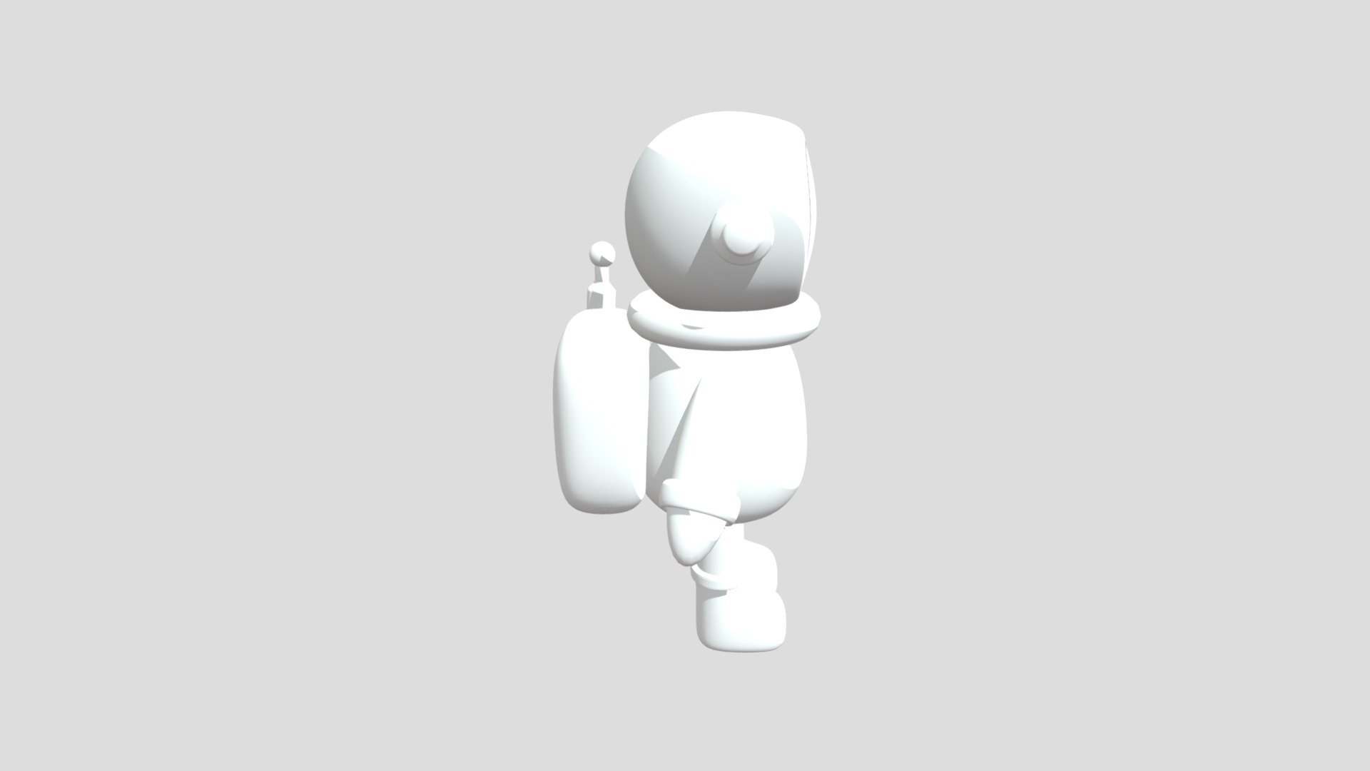 Astronauta Fran Arcidiacono FBX