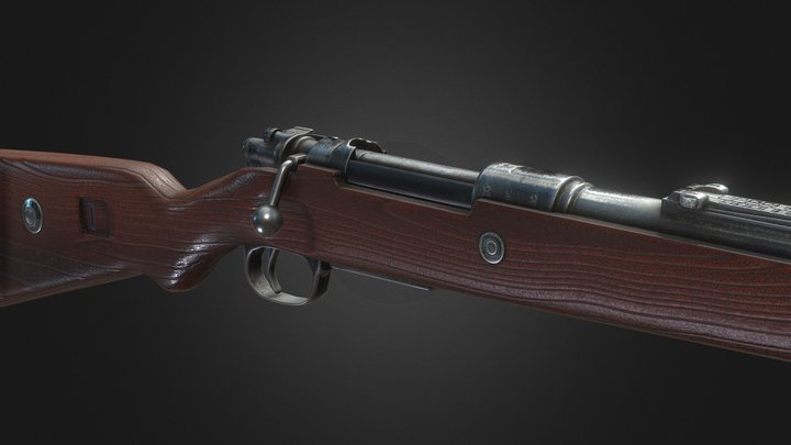 Kar98K for SheenV 3D Model