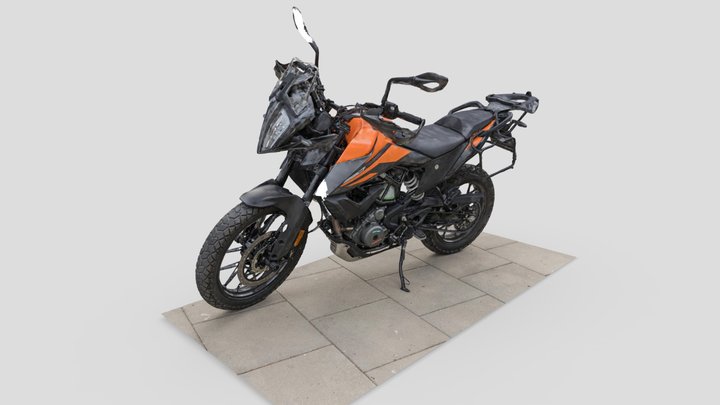 KTM 390 3D Model