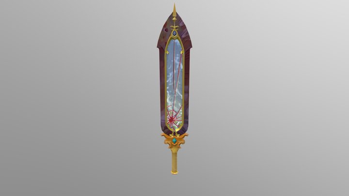 Mirror Sword 3D Model