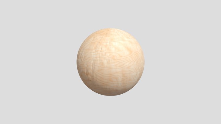 Wood texture 3D Model