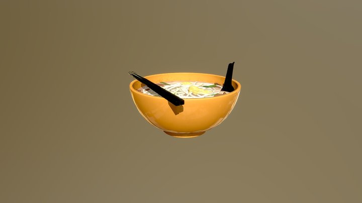 譚仔雲南米線 Cup of Rice Noodle 3D Model