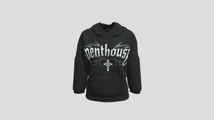 hoodie_thick_c4d_low 3D Model