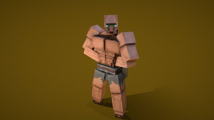 Gyat Chad 3D Model