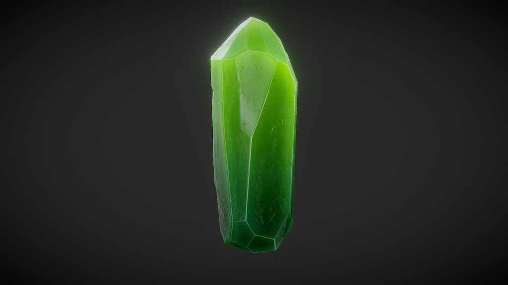 Stylized Fantasy Crystal - 3D model by Uchiha144 Uchiha144 54f604e