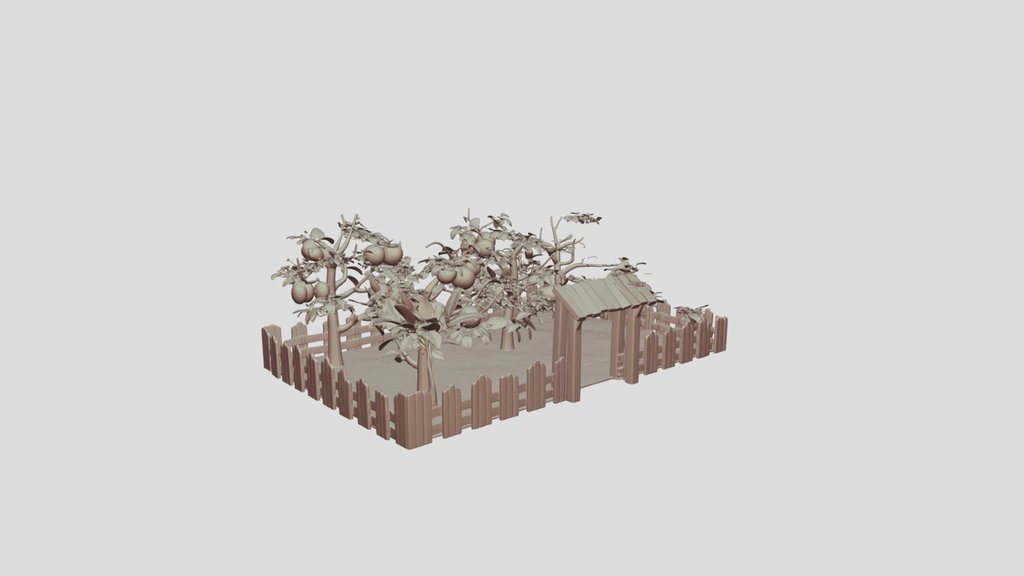 Walled Apple Orchard