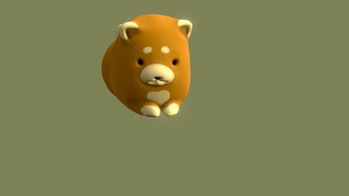 OsuwariDog 3D Model