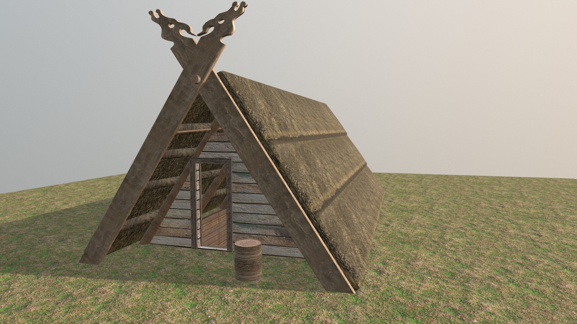 A-Frame Viking House