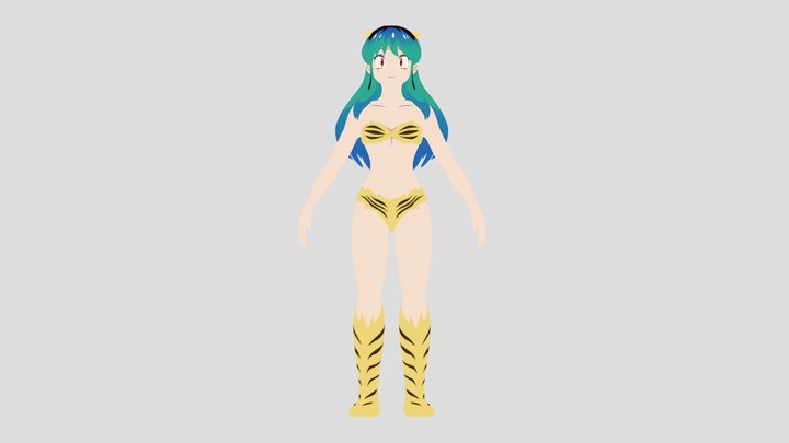 Lum - Urusei Yatsura 3D Model