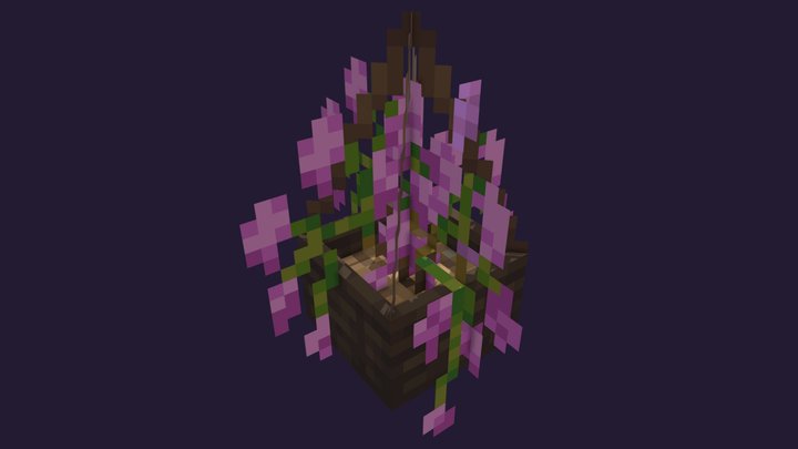 EverShell - Hanging flower pot 3D Model