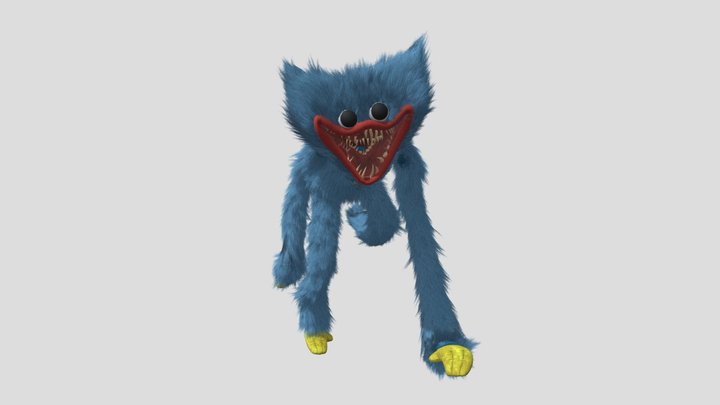 Huggy Wuggy Clean | PJPT Run Remake 3D Model