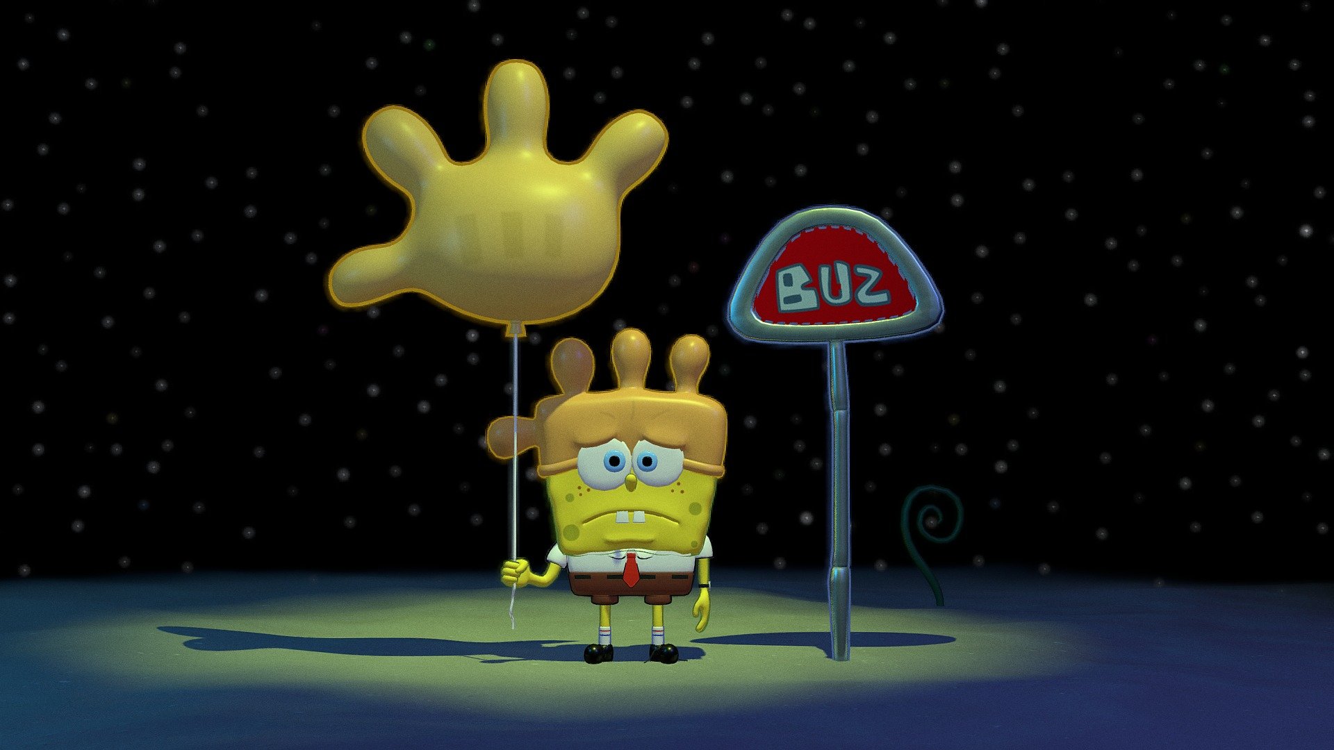 rock bottom spongebob bus station