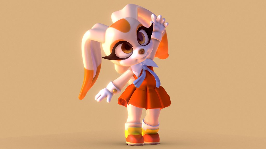 Cream The Rabbit
