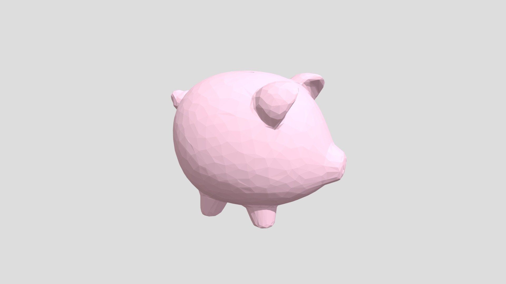 Piggy bank from Poly by Google