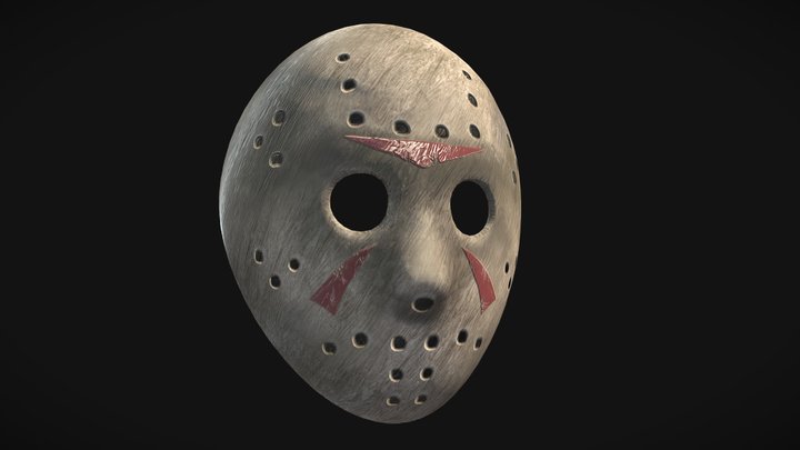 Jason Voorhees mask 3D Model