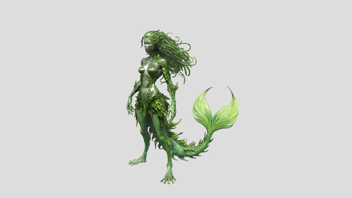 Oceanic Dryad 3D Model