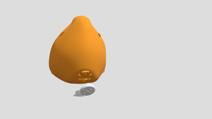 mascarilla T-7 3D Model