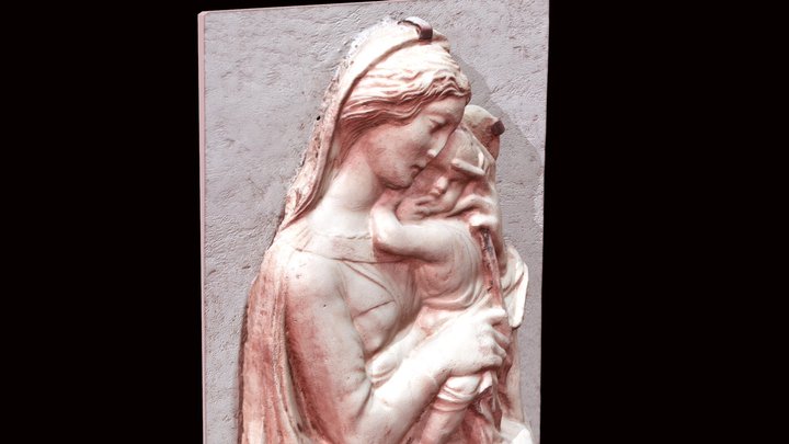 Madonna and child 3D Model
