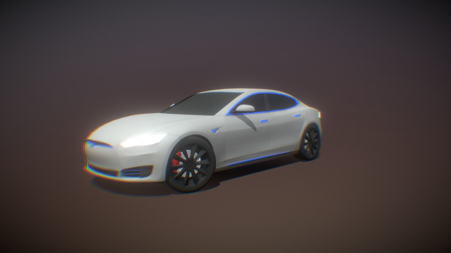 Tesla Model S Police Unit