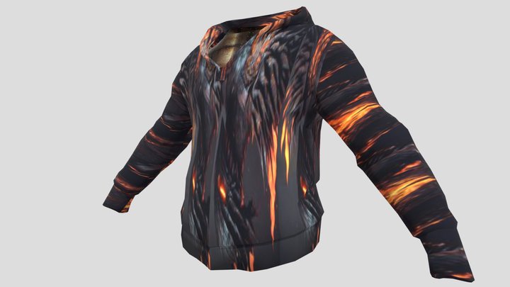BioGear "Infernal" Hoodie 3D Model