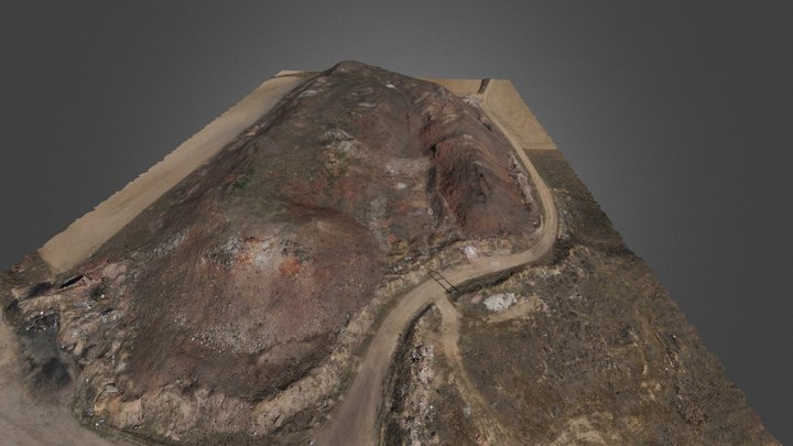 Abandoned landfill 3D Model