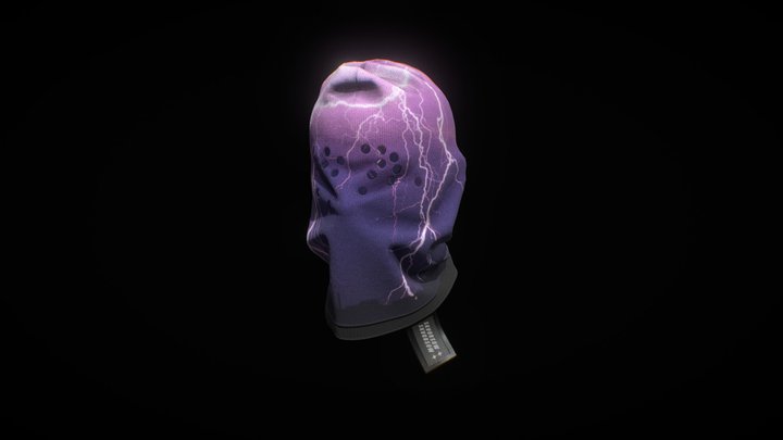 Wool Ski Mask / Balaclava 3D Model
