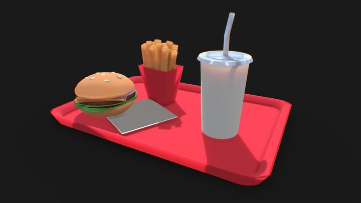 Fast Food Tray