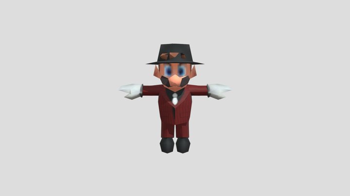 Mobile - Mario Kart Tour - Mario Musician 3D Model