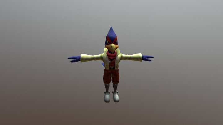 Falco melee 3D Model
