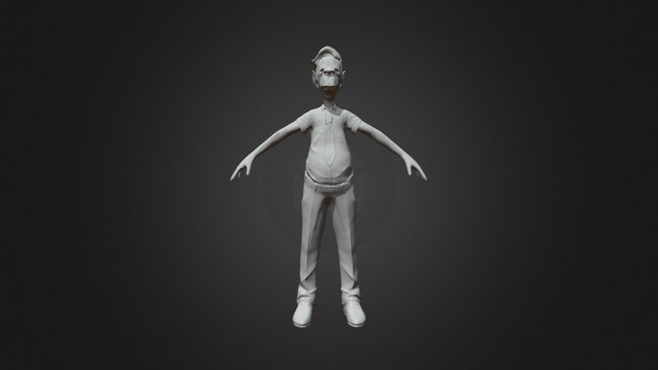 Body Cloth Sculpt 3D Model