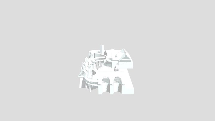 Rivendell, Elrond's Home 3D Model