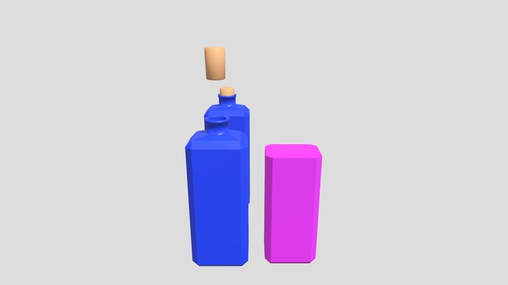 Bottle7 3D Model