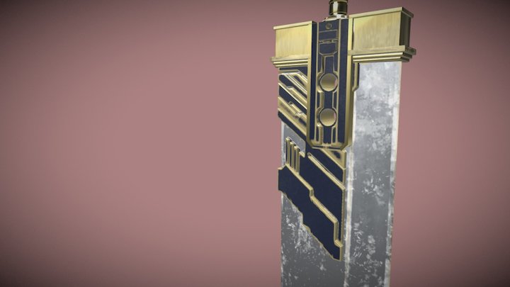 My Buster Sword version 3D Model