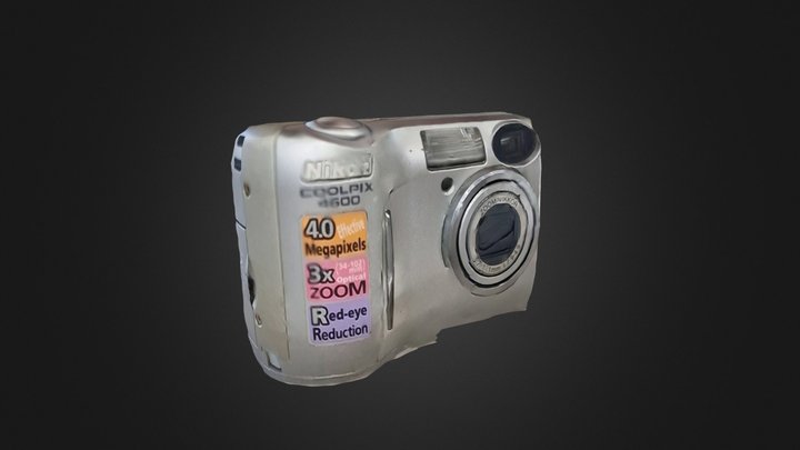 Nikon coolpix 4600 digital camera – Modèle 3D gratuit STL