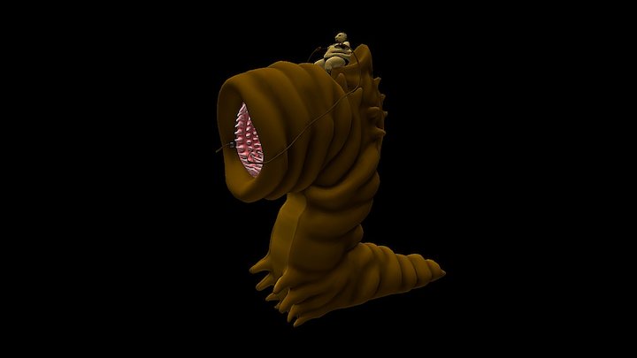 Worm Rider (early version) 3D Model