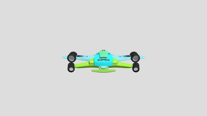 Tortuga-air2 O 3D Model