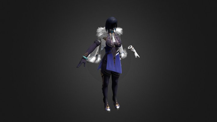 Yelan 3D Model