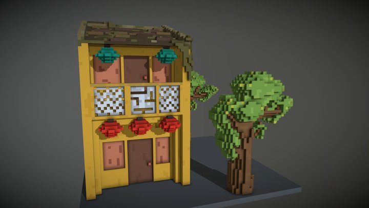 Hoi An Accient House 3D Model